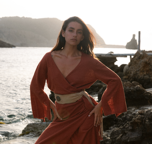 AURORA WRAP DRESS